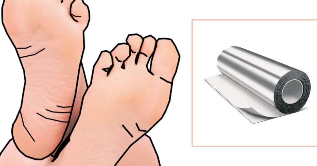 What Will Happen If You Wrap Your Feet With Aluminum Foil?