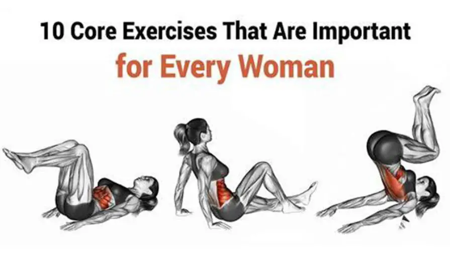 10 Core Exercises That Every Woman Needs To Know