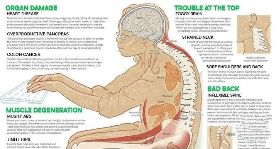 11-health-problems-caused-by-a-sedentary-lifestyle